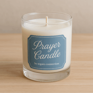 Glass jar soy wax candle